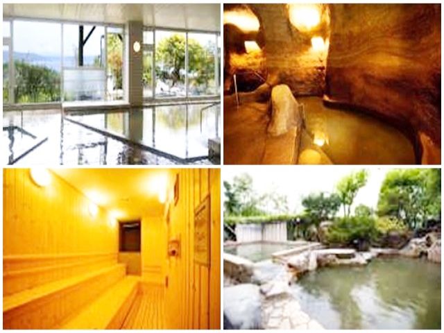 温泉にも入り放題！