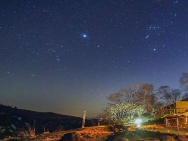 空気がキレイだからこそ見れる満点の星空！
素敵な思い出ができると思います