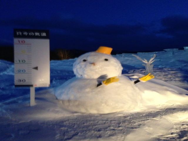 中々できない雪遊びも楽しめます☆