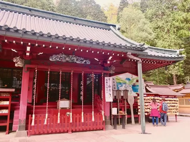 パワースポットで人気の箱根神社も近くにあります！