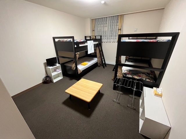 寮は客室利用！
雪の多い地域なので通勤が楽なのは嬉しいポイント！