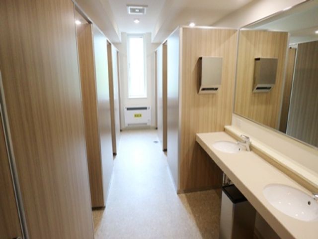 水回りもピカピカで安心♪