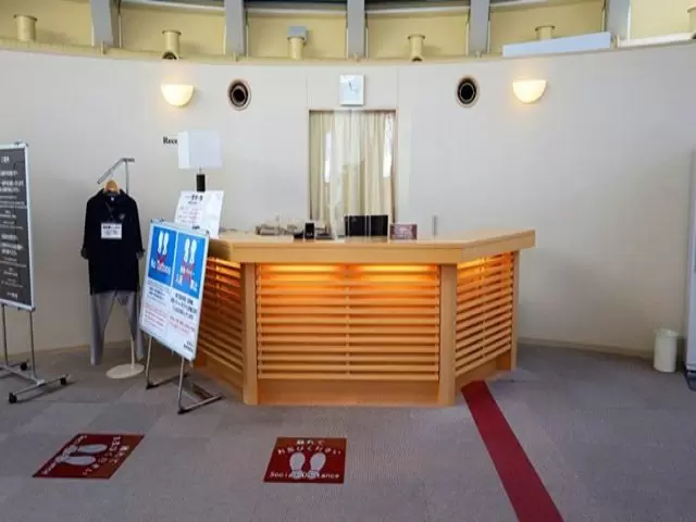♪温泉利用のお客様をご案内♪