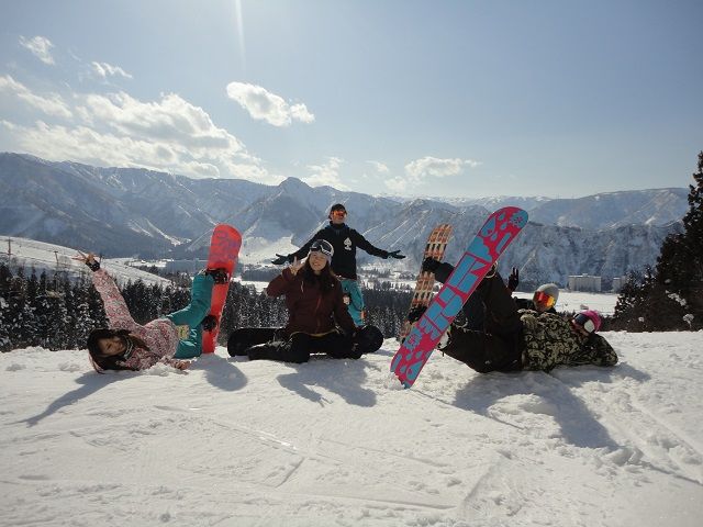 休みの日は、ゲレンデへ駆け出そう！