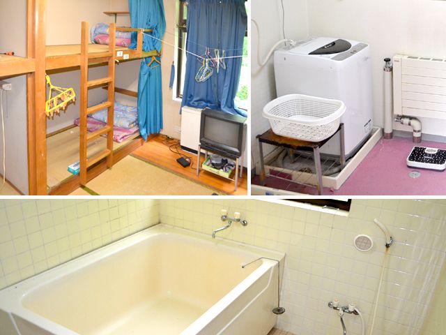 寮は相部屋ですが楽しく過ごせます。