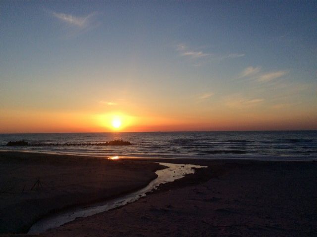 夕日がきれいなんです
