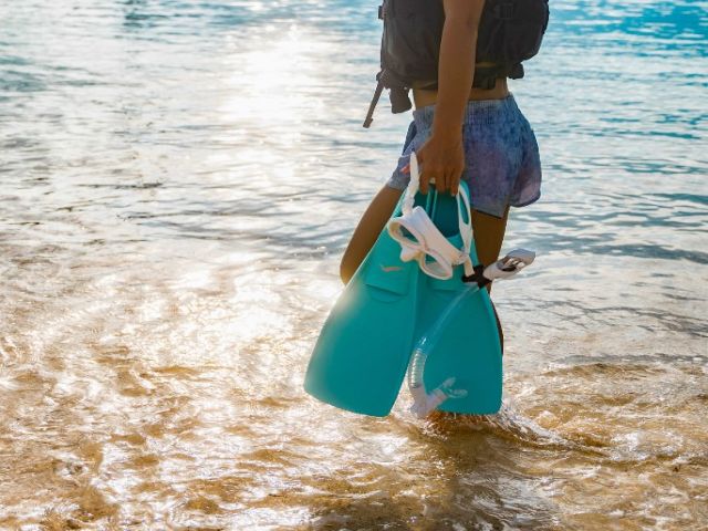 恩納村は海が綺麗で、のどかなリゾートエリア♪
ダイビングやシュノーケルは1年中楽しめます！