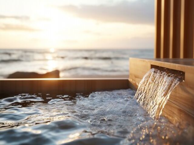 温泉に毎日入れます！