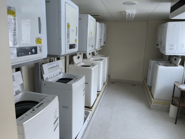 洗濯機、乾燥機も完備です！