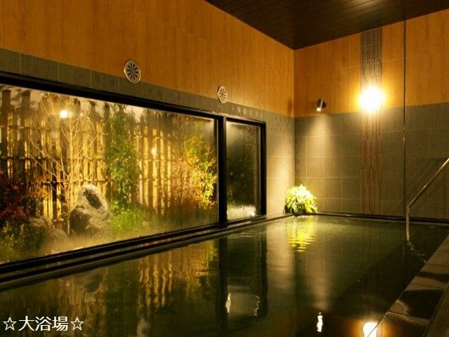 大浴場も使用OK！！！！　お仕事後に疲れた体を癒しましょう♪