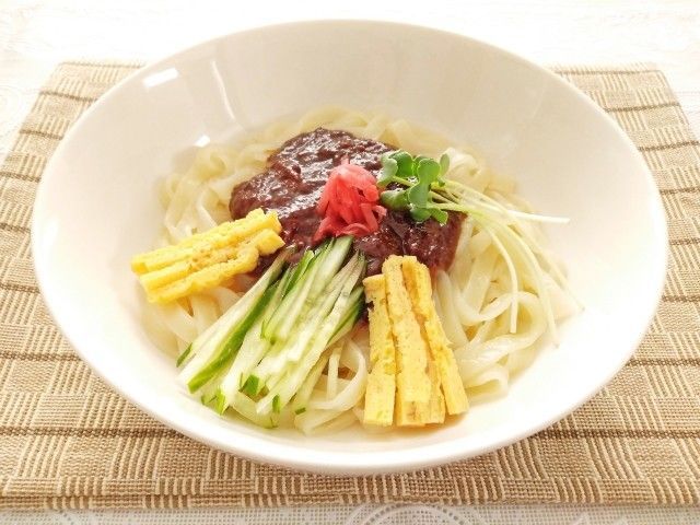 岩手の名物麺料理その１「じゃじゃ麺」です♪
