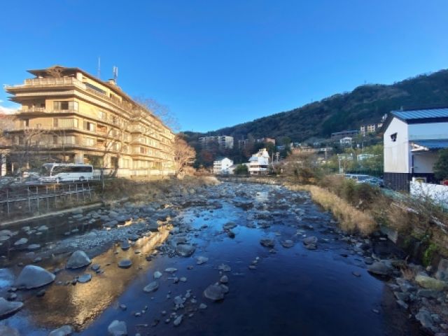 ☆箱根の温泉街です