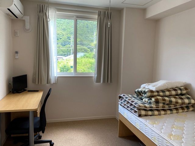 新築完全個室寮♪館内の温泉も入れます！！