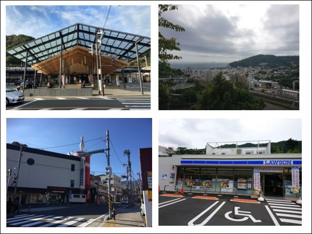 駅まではバス利用ですが、コンビニは近くにあります