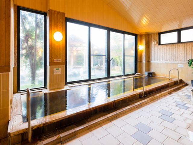 大浴場利用可！スパ複合施設なのでサウナなども揃ってます！！