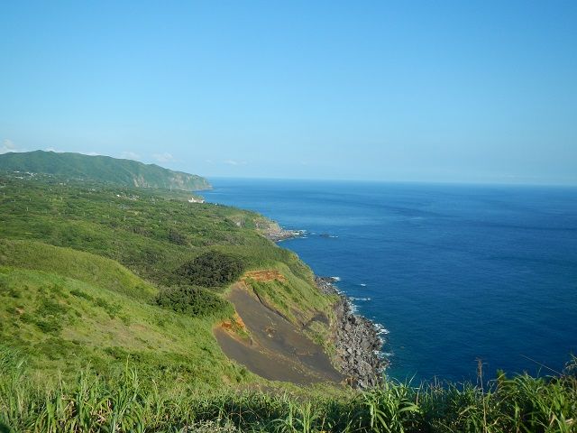 目の前には海も山も(^^)/職場からのロケーションは最高です！