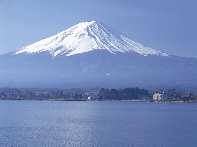 世界遺産の富士山目の前！