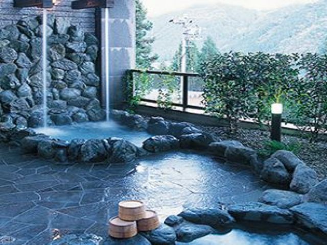 日本三大銘泉の温泉が入れます♪