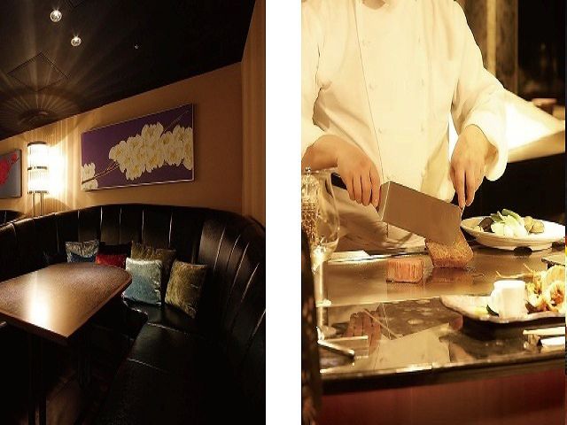 五感で愉しむ鉄板焼き×フレンチを楽しめる・RYDUKITEPPAN
