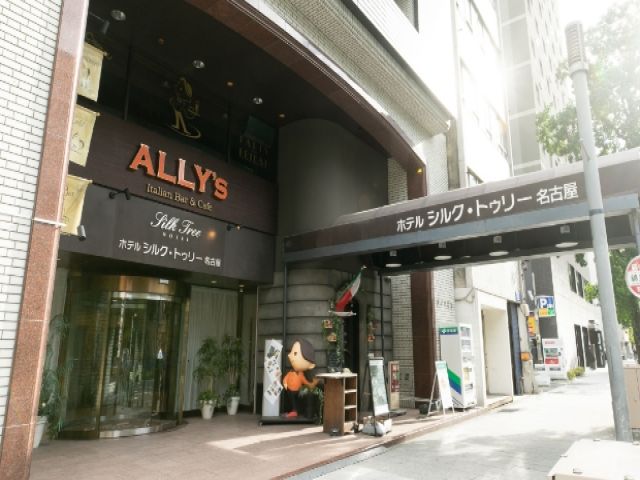 利用客の多い繁華街でのビジネスホテル(^O^)