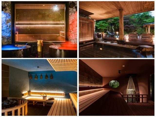 館内温泉入り放題♪