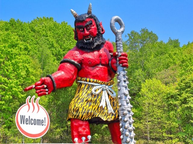 観光スポットも多数♪休日は温泉巡り～♪