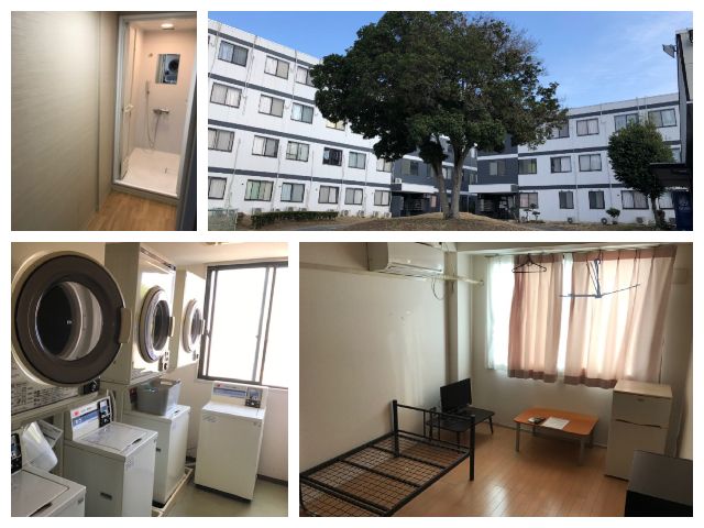 【個室寮】1R・フローリングタイプの個室寮です！職場からは約2km(通勤送迎有)