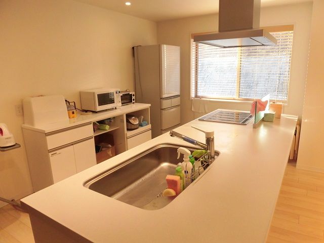 寮のキッチン☆自炊もできちゃいます！