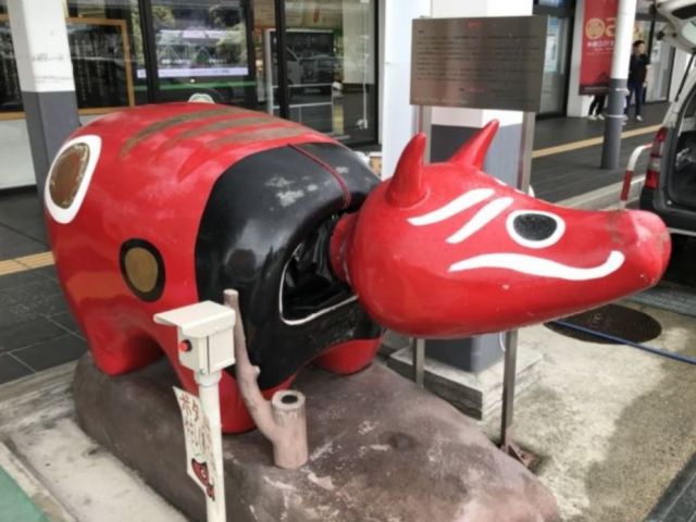 赤べこは福島の名産です☆