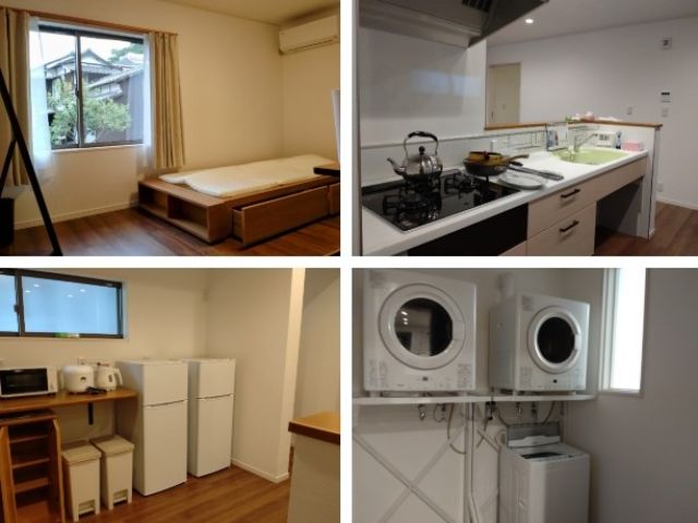 家電など設備は充実しています。