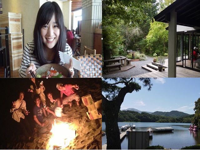 お休みの日は観光も☆