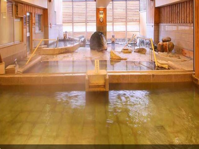 館内大浴場もご利用を頂けます。大浴場内にはサウナもあり、リラックスできますね。