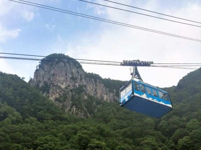 レアなロープウェイでのお仕事です(^^)/