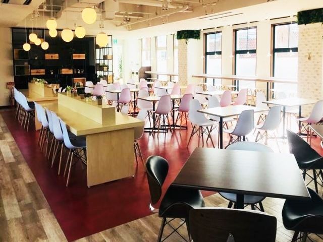 園内にある従業員レストランは利用可能です☆リーズナブルでボリューミー☆