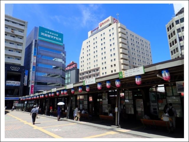 新潟駅前の立地