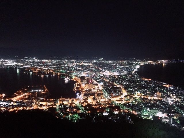 函館といえばの夜景もお楽しみに～