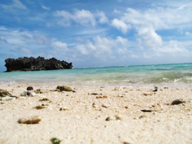 休日には石垣島の海でリラックス♪