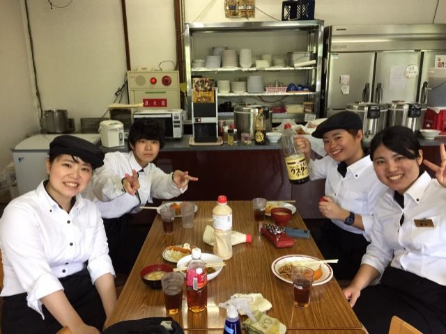 食堂での様子♪友達も思い出も作りましょう★