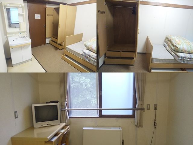 個室は洗面台・TV・ベッドと揃ってます！