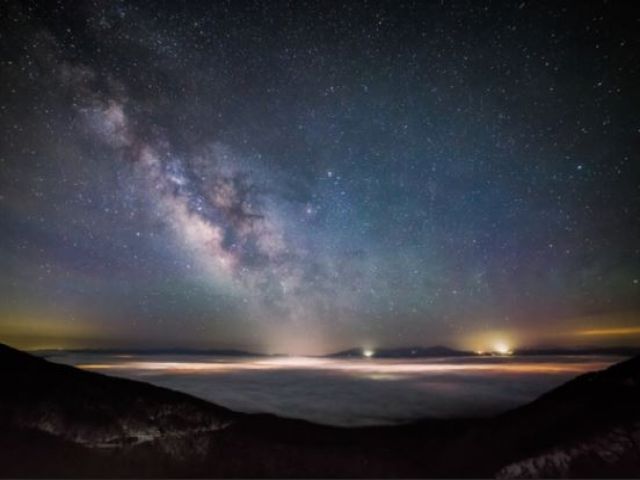 空気が澄んで、星が綺麗に見えるエリアです！
