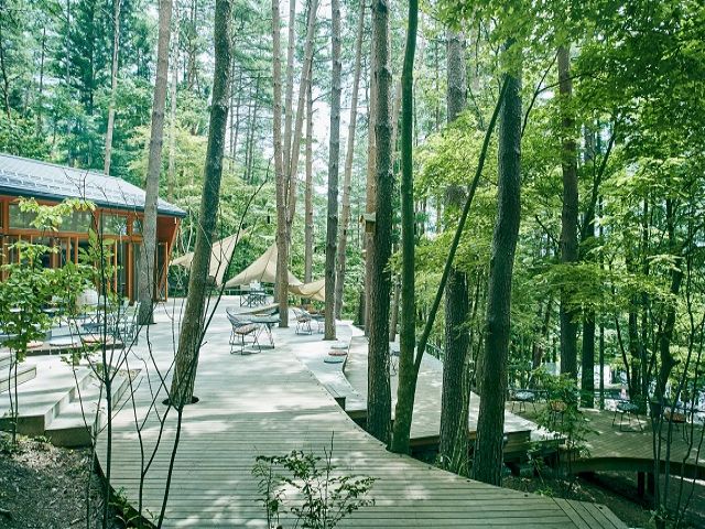 都会の喧噪を離れ、大自然の中でお仕事できます♪