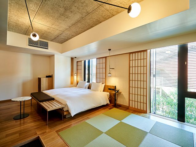 和洋混合の客室