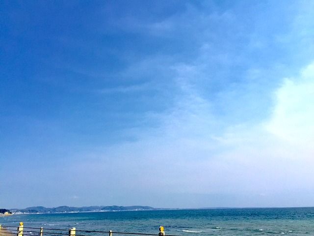 碧い空