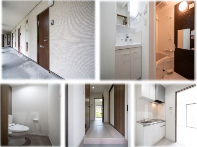 <<新築寮>>築2年の寮です。お手洗いはウォシュレット付き！