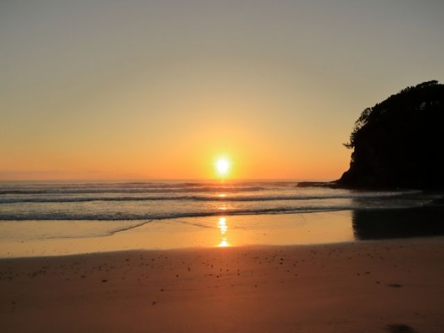 夕陽も綺麗なエリアです