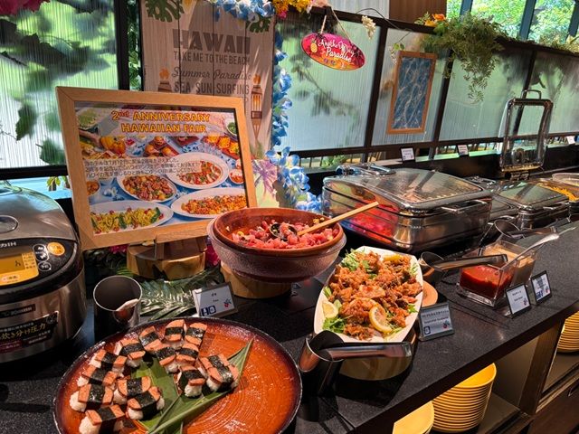 ビュッフェレストランでのお仕事♪