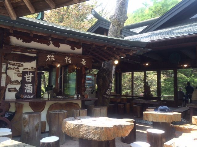 自然がいっぱい☆彡ハイキングコースの休憩所です♪