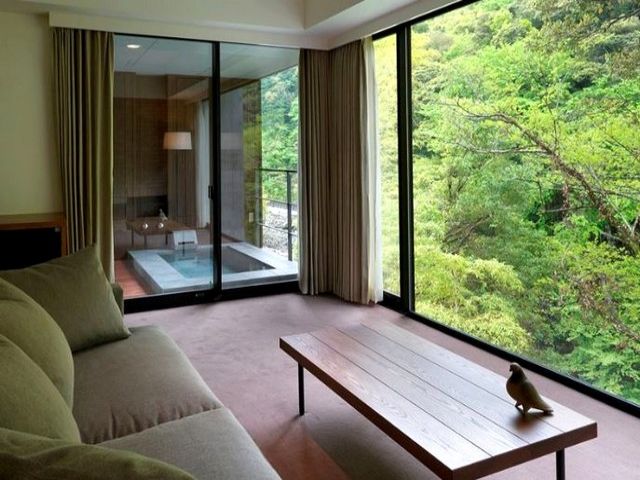 全室露天風呂付の客室