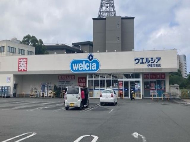 ドラッグストア、コンビニ、スーパーございます。