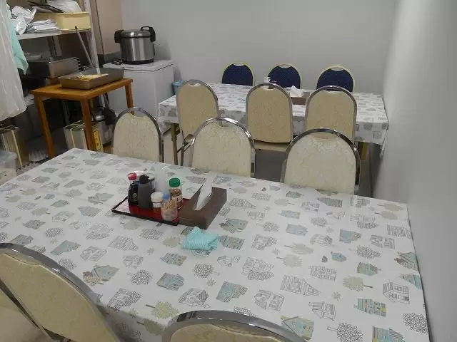 従業員食堂です！休日まで3食しっかり食べてくださいね◎